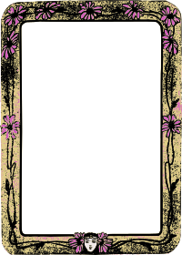 Flower Face Frame