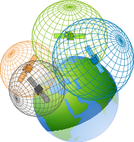 GPS satellites - trilateration