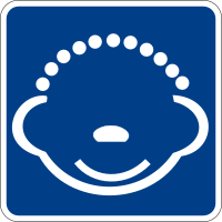 Mental Handicapped Accessible Sign