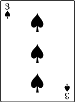 3 of Spades
