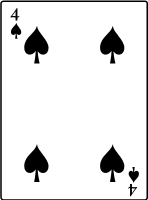 4 of Spades