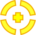 yellow target