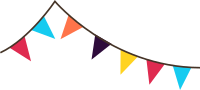 Bunting banner flags
