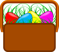 Easter Basket Clipart