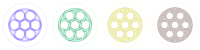 Progressive circles
