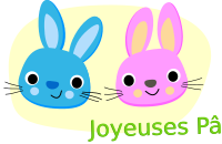 Joyeuses Pâques - Lapins