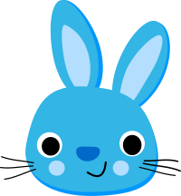 Blue Rabbit - Lapin Bleu