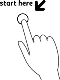 press button