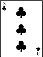 3 of Clubs