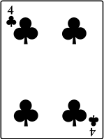 4 of Clubs