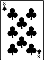 8 of Clubs