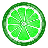 Lime slice