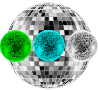 disco ball + tutorial