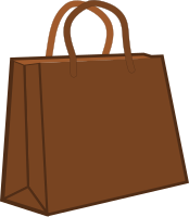Paper shopping bag