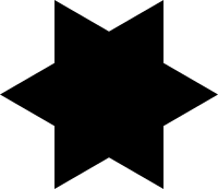 Hexagram Silhouette