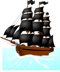 Pirate's Boat - Navire Pirate