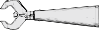 mechanical hand side view