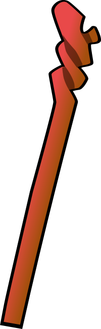 Short magical staff