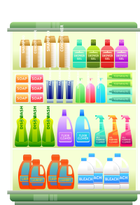 Supermarket Goods Shelf 4