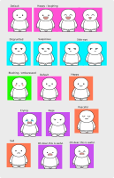 Mix and match simple faces