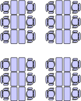 Classroom seat layouts