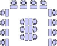 Classroom seat layouts