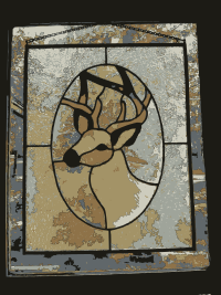 REQUEST: Deer Stained Glass