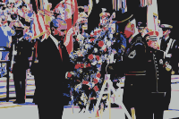 President Barack Obama Wreath Laying Memorial Day