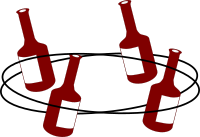 tanzende Flaschen