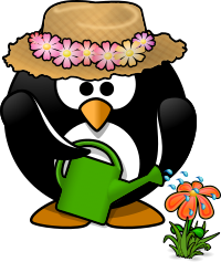 Garden penguin
