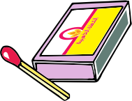 safety matches علبة كبريت
