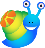 cartoon snail حلزون