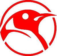 Head of Tux (Red)