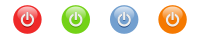 multicolor power buttons