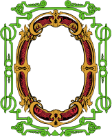 Circle Ornate Frame - Colour Remix