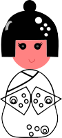 Colored china girl 2