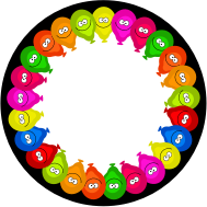 Balloon Round Page Border