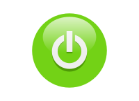 multicolor power buttons