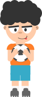 Cartoon soccer guy