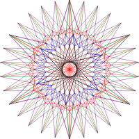 Animated Star String Art