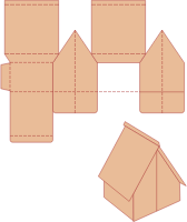 Little House Cutout