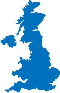 United Kingdom map