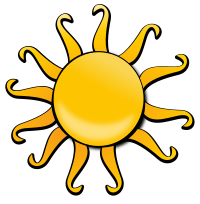 Cartoon Sun