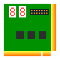 Computer test card