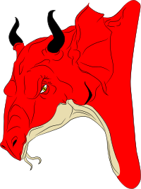 Red Dragon Head