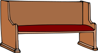 Church pew