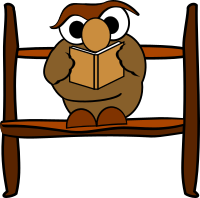 Reading owl