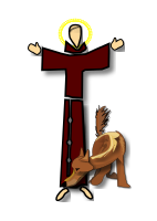 San Francisco de Asis y el Lobo