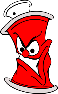 Spraycan cartoon