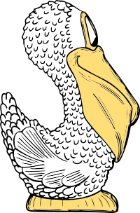 pelican side view